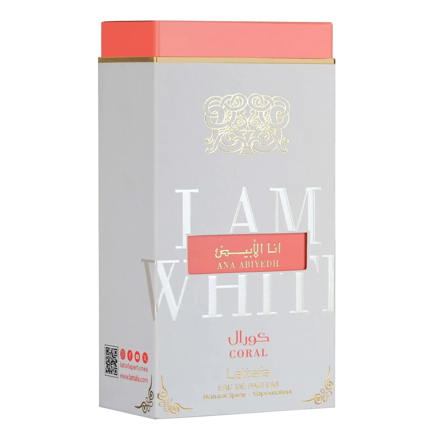 Ana Abiyedh Coral Lattafa EDP (60ml)