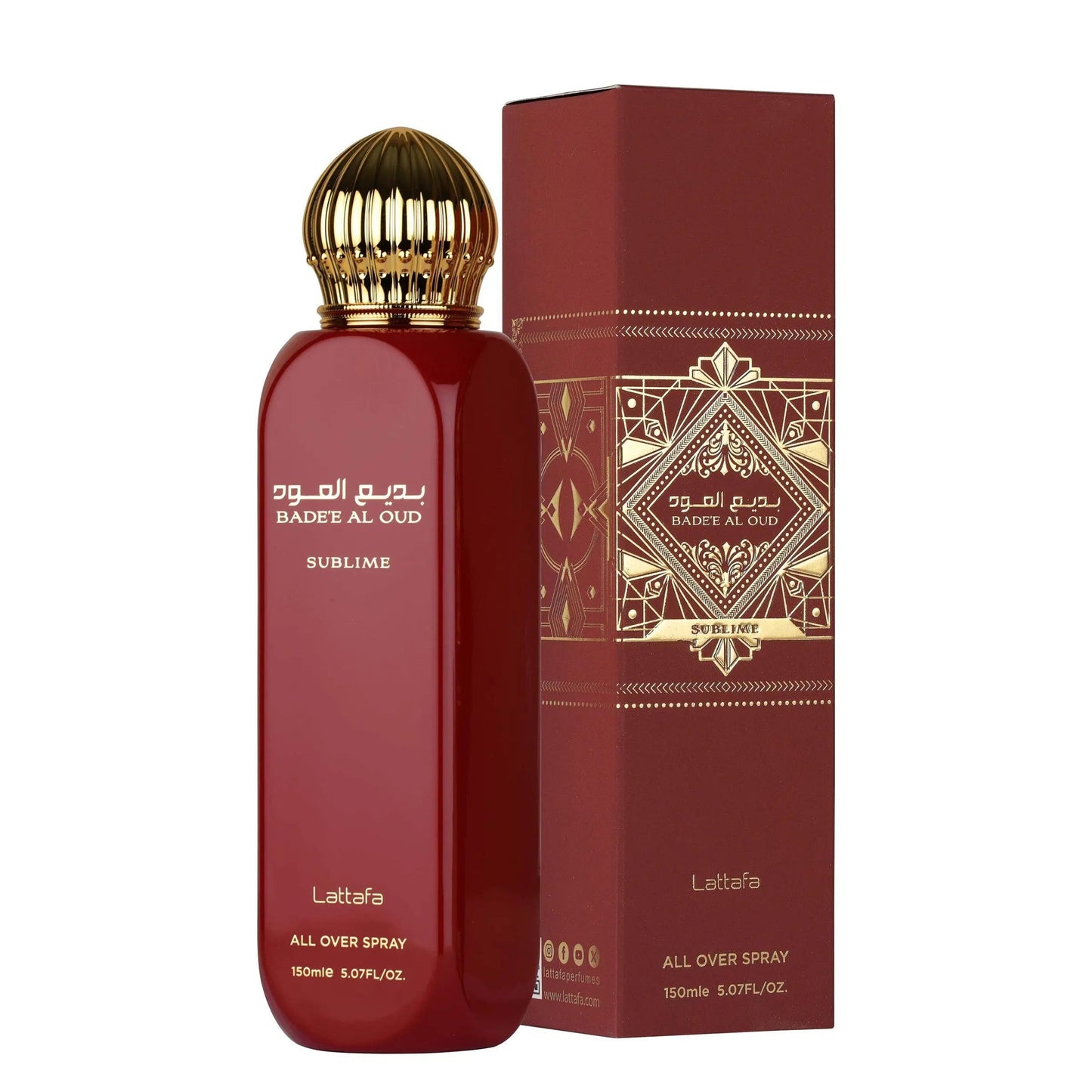 Badee Al Oud Sublime Lattafa All Over Spray (150ml)
