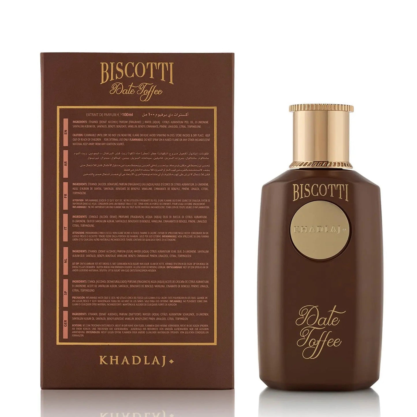 Biscotti Date Toffee Khadlaj Extrait de Parfum (100ml)