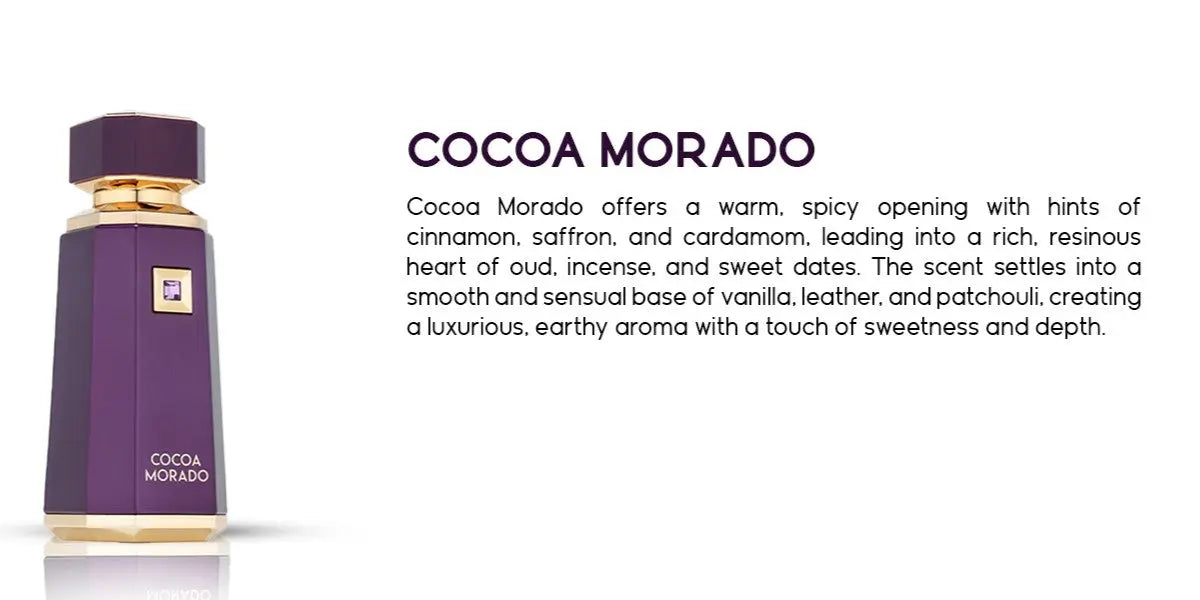 Cocoa Morado French Avenue by Fragrance World EDP (100ml)