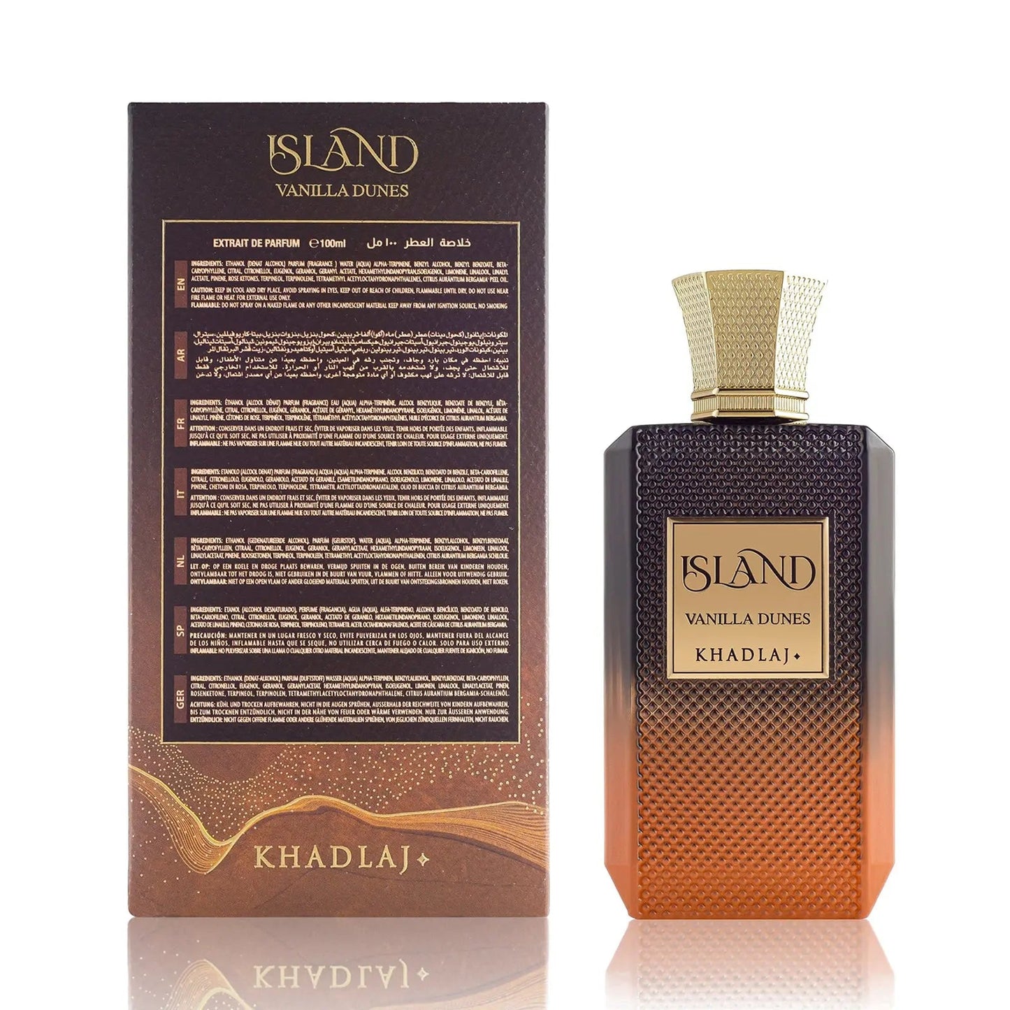 Island Vanilla Dunes Khadlaj Extrait de Parfum (100ml)