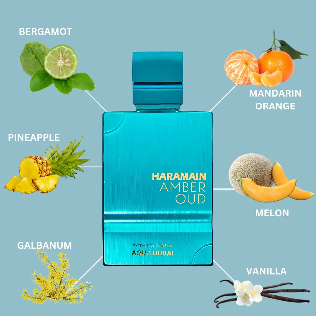 Amber Oud Aqua Dubai Al Haramain Extrait De Parfum (100ml)