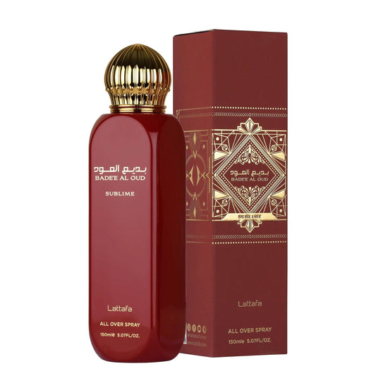 Badee Al Oud Sublime Lattafa All Over Spray (150ml)