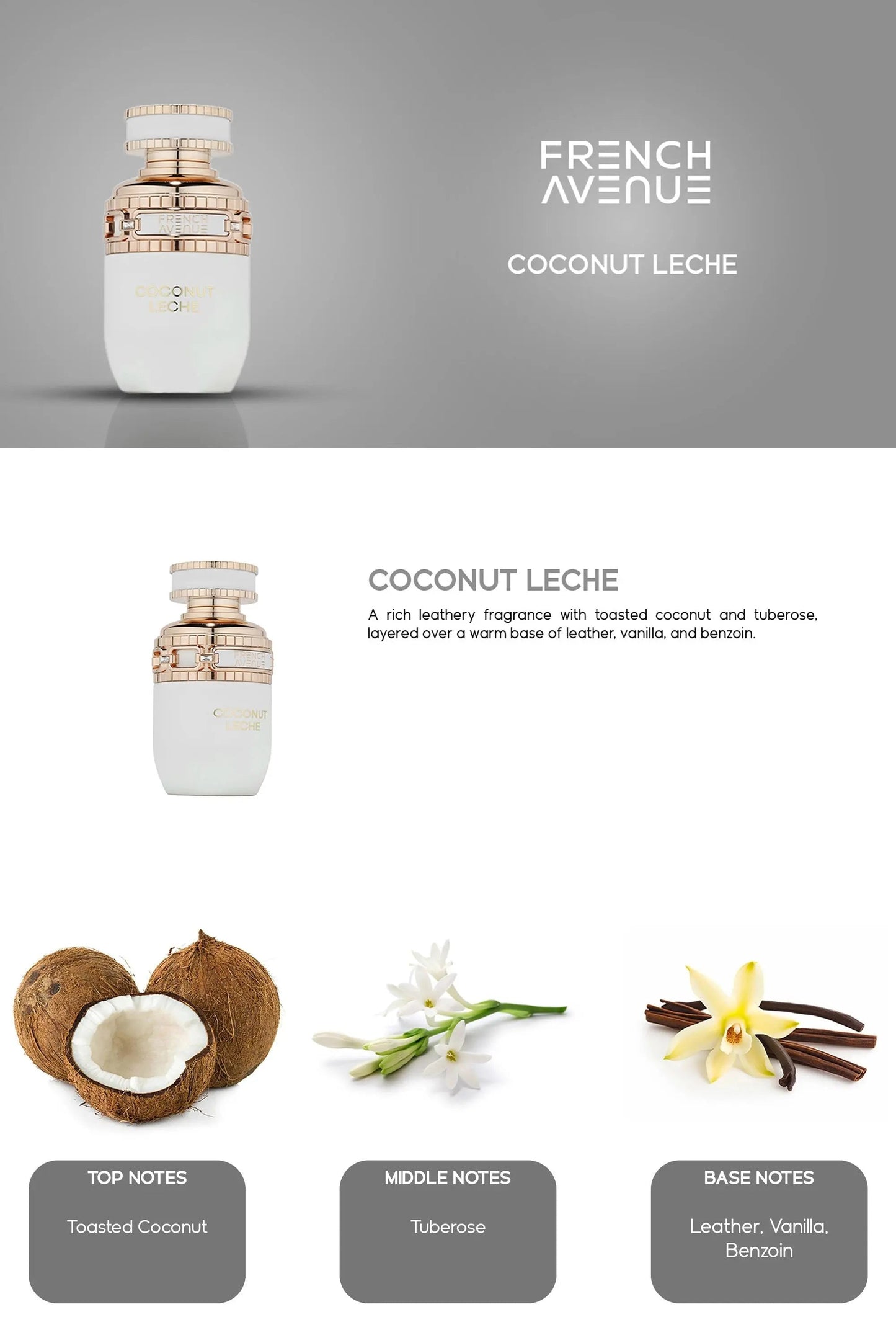 Coconut Leche French Avenue EDP (100ml)