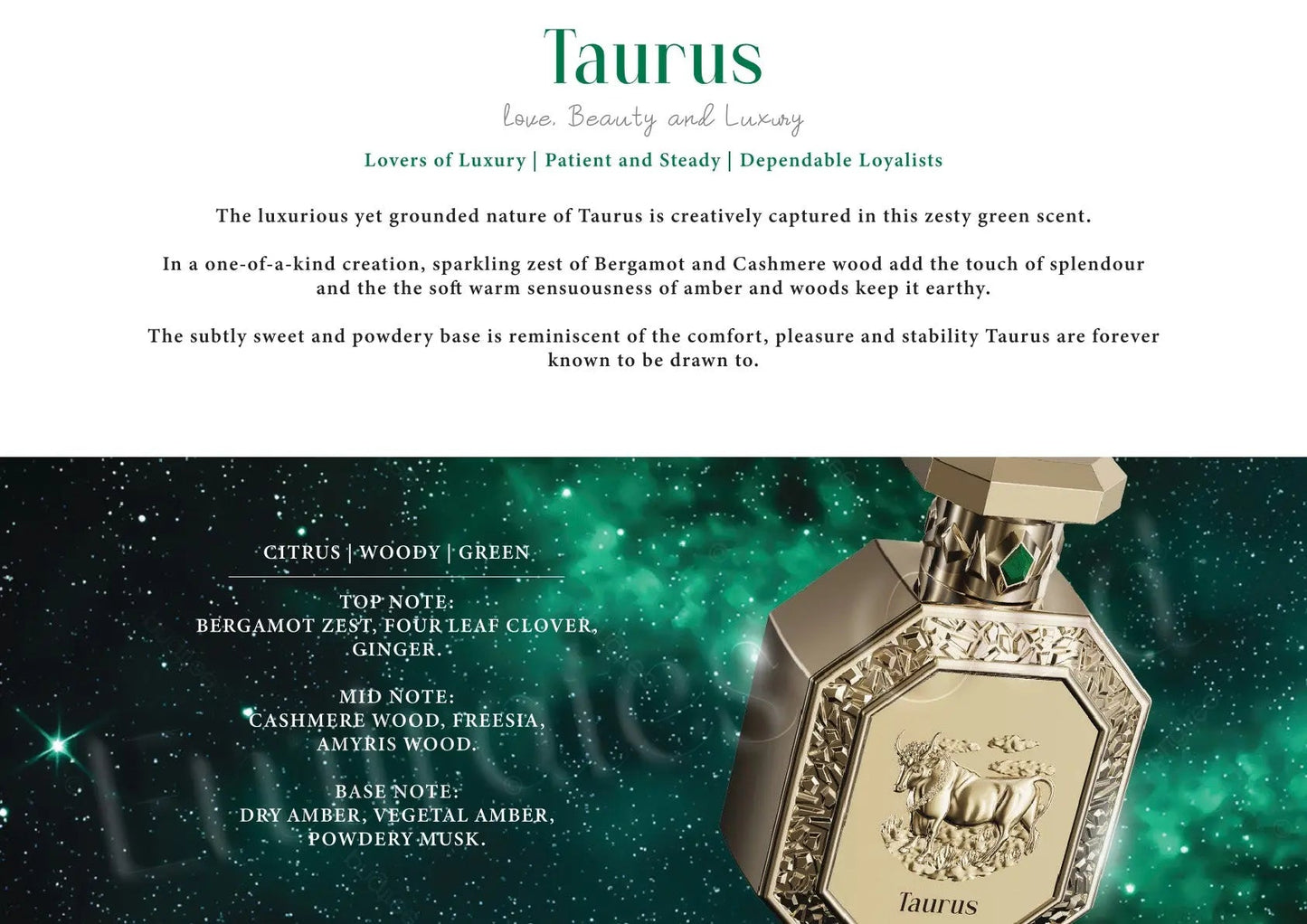 Genesis Taurus French Avenue EDP (90ml)