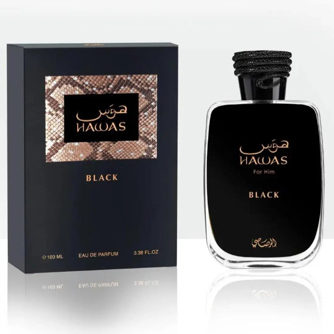 Hawas Black For Him Rasasi EDP (100ml)