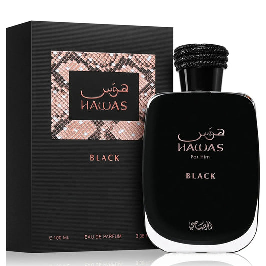 Hawas Black For Him Rasasi EDP (100ml)