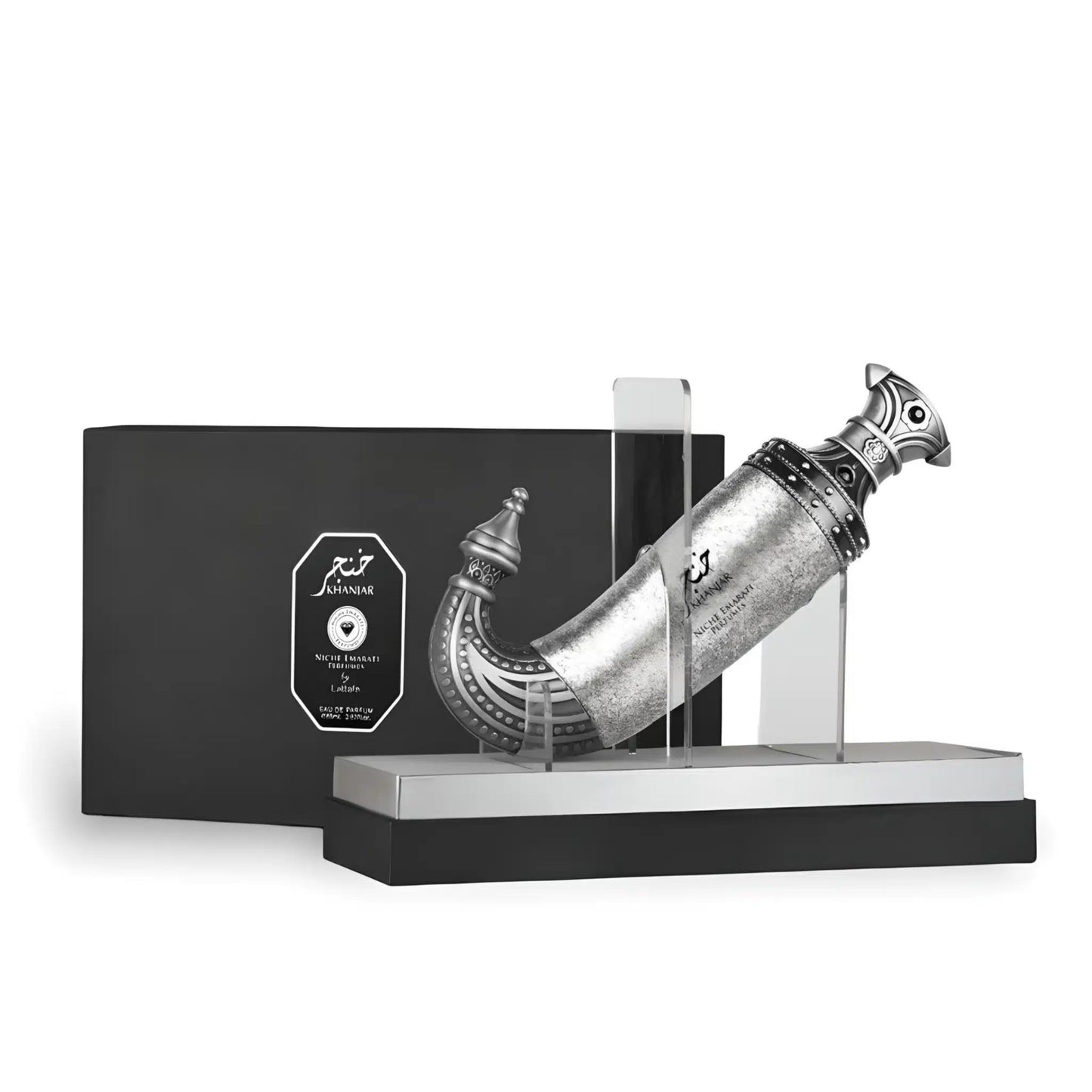 Ishq Al Shuyukh Khanjar Silver Lattafa EDP (100ml)