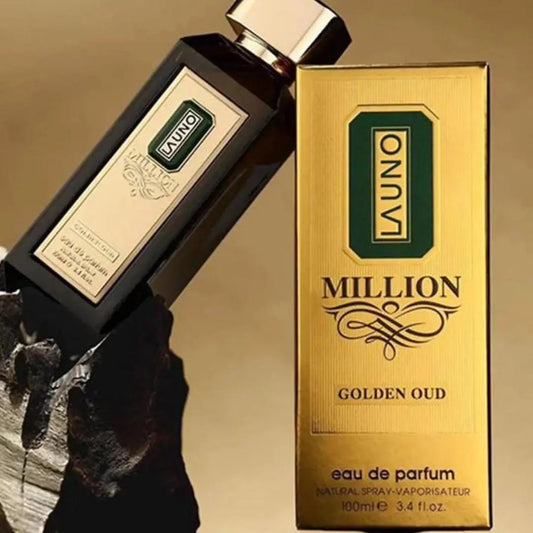 La Uno Million Golden Oud Fragrance World EDP (100ml)