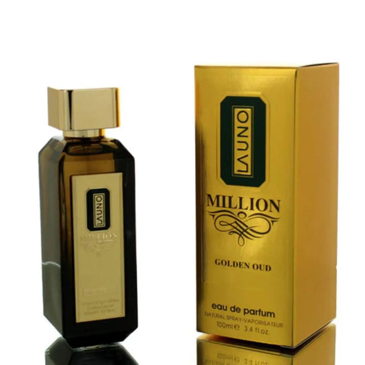 La Uno Million Golden Oud Fragrance World EDP (100ml)