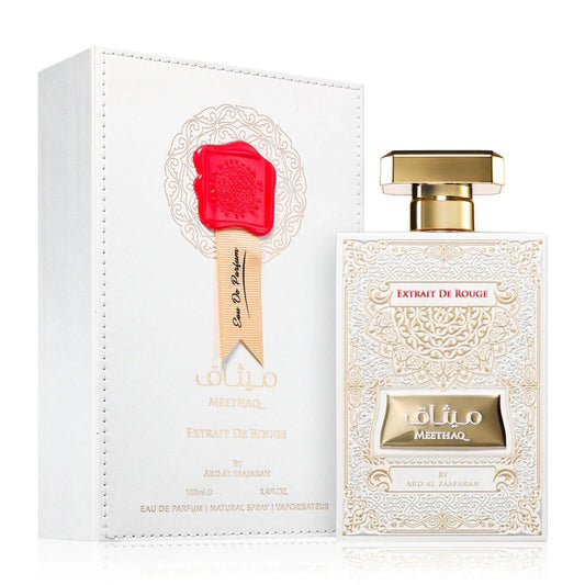 Meethaq Extrait De Rouge Ard Al Zaafaran EDP (100ml)