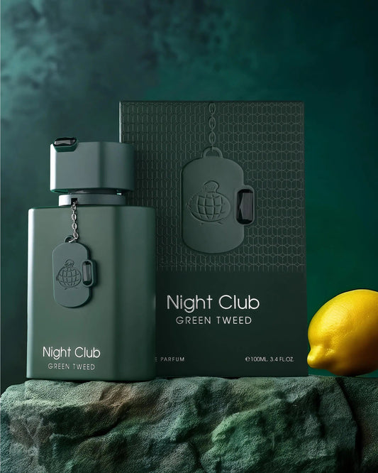Night Club Green Tweed Fragrance World EDP (100ml)