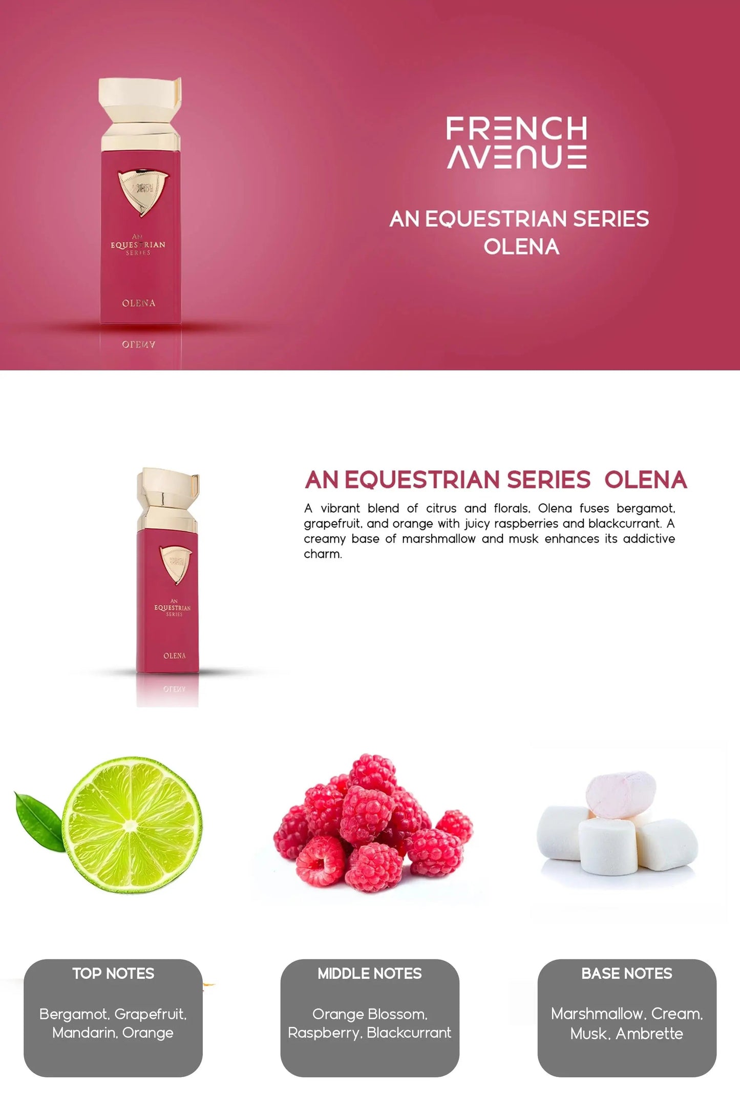 Olena Equestrian Series French Avenue EDP (100ml)