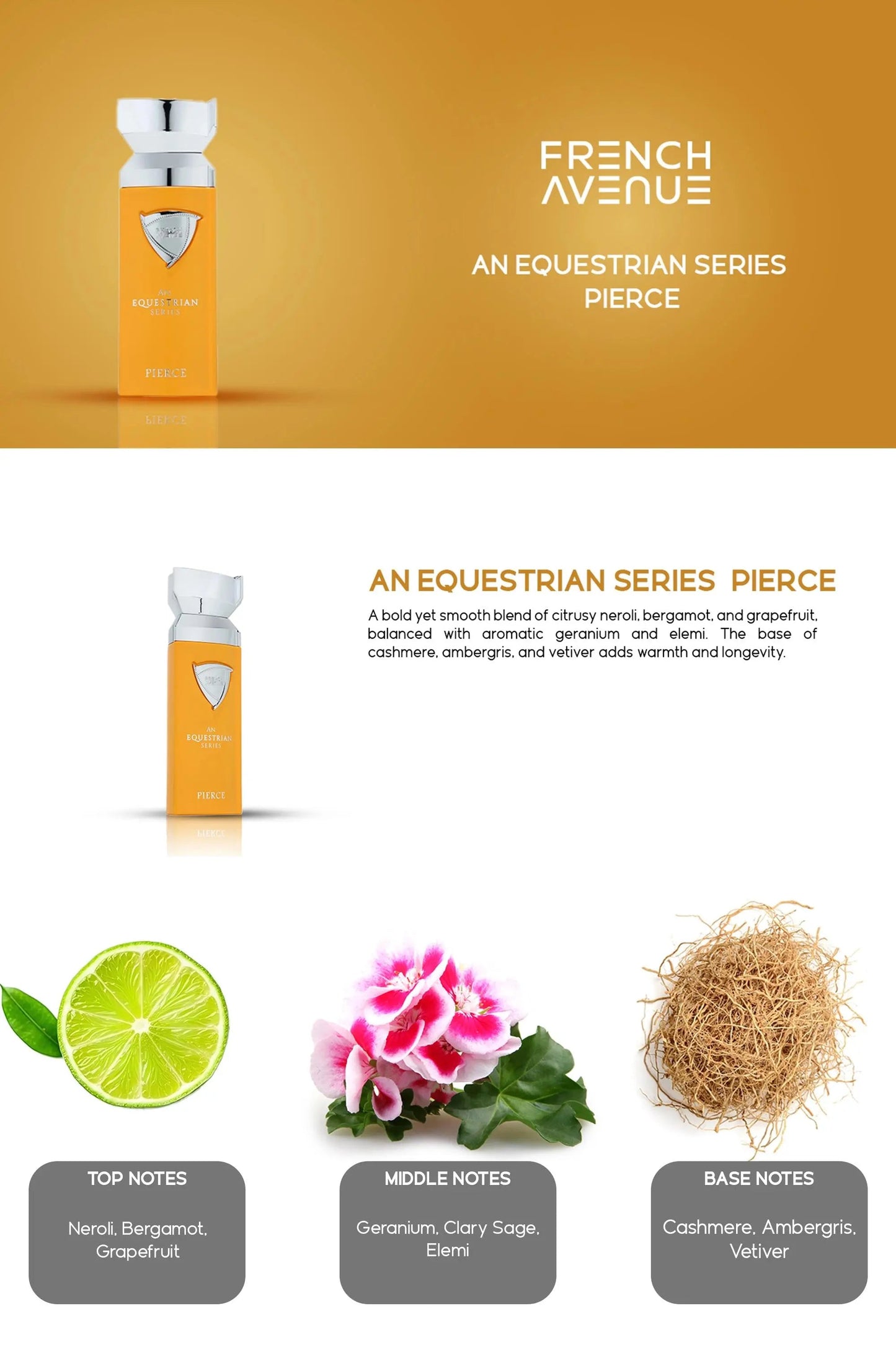 French Avenue Pierce Equestrian EDP (100ml)