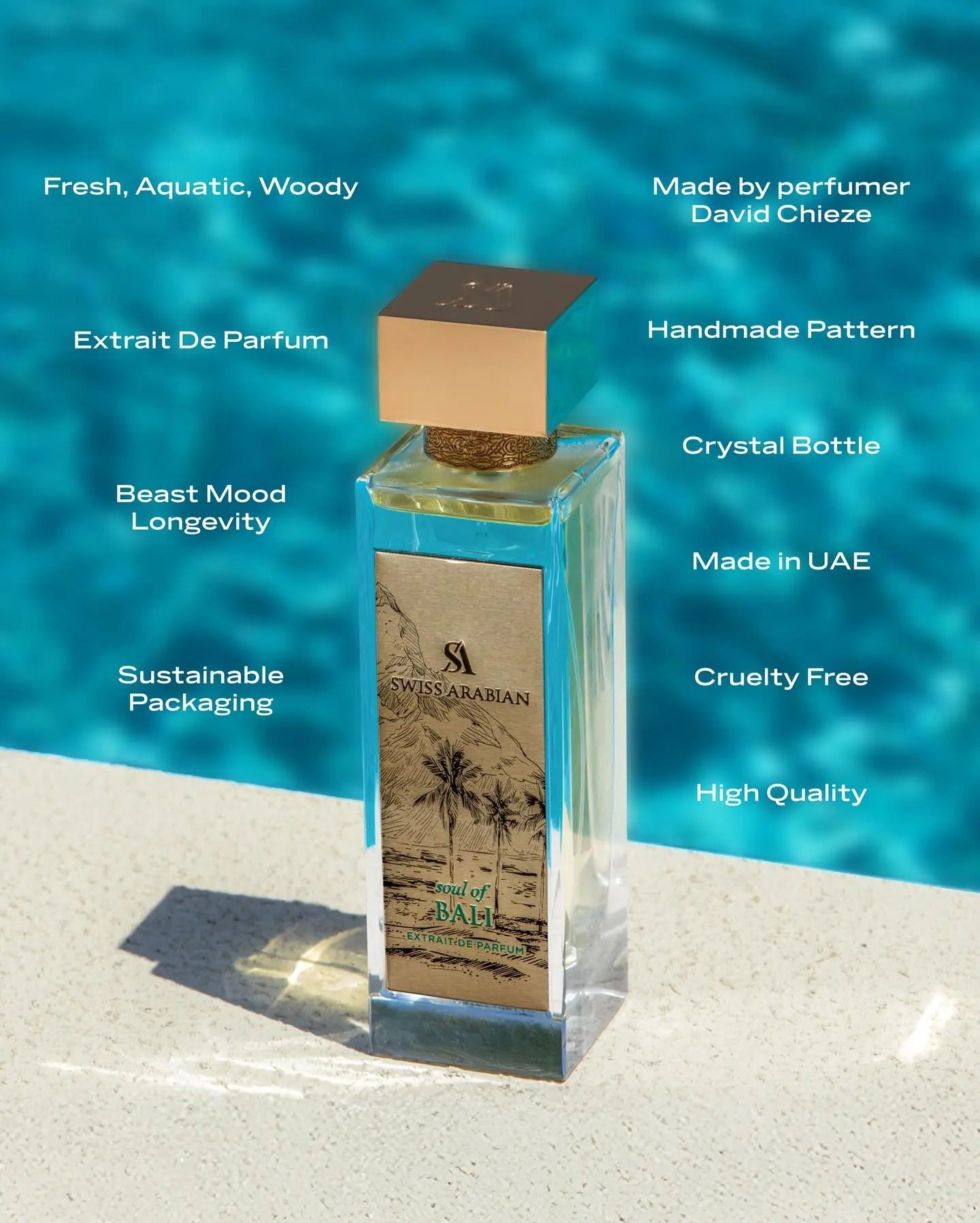Soul of Bali Swiss Arabian Extrait de Parfum (100ml)