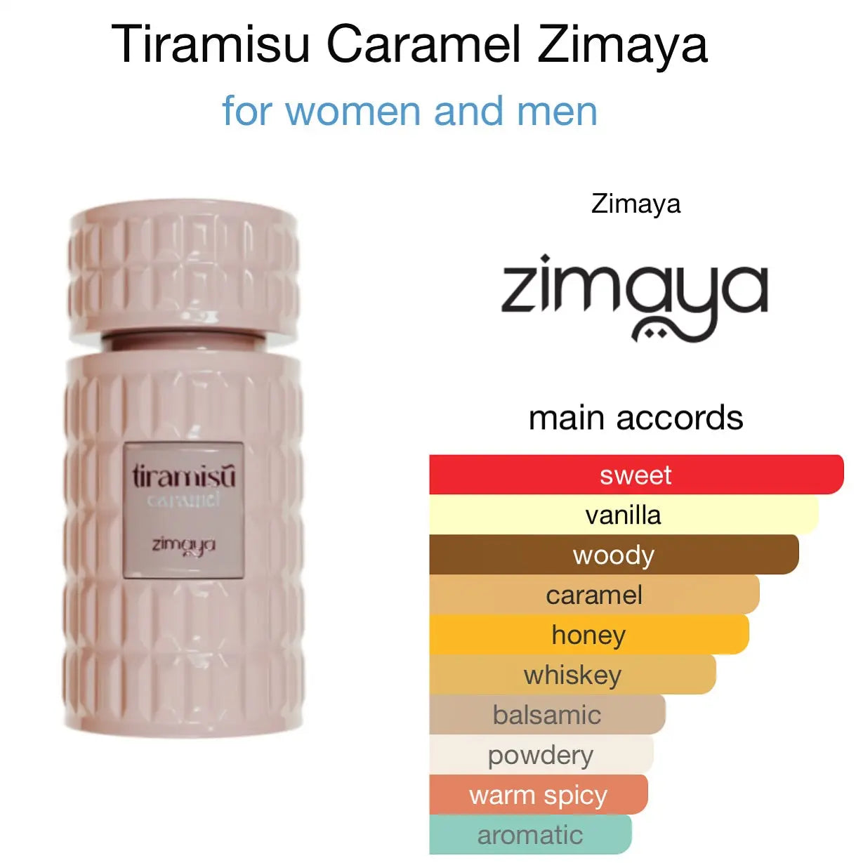 Tiramisu Caramel Zimaya EDP (100ml)