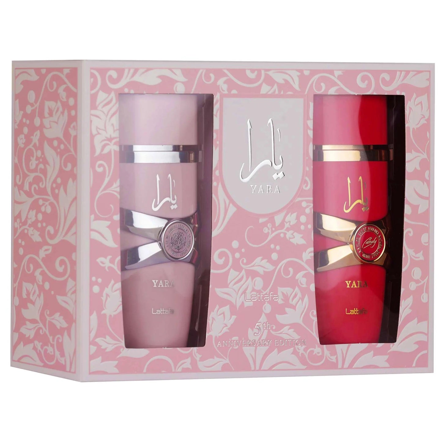 Yara 5th Anniversary Edition Gift Set Lattafa (100ml EDP + 100ml EDP)