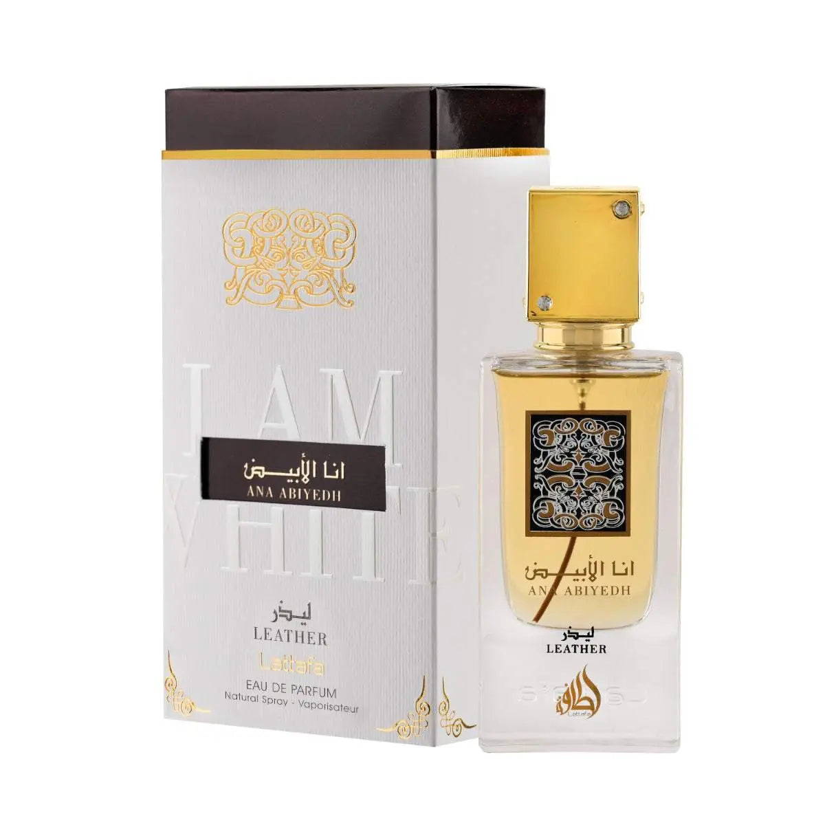 Ana Abiyedh Leather Lattafa EDP (60ml)