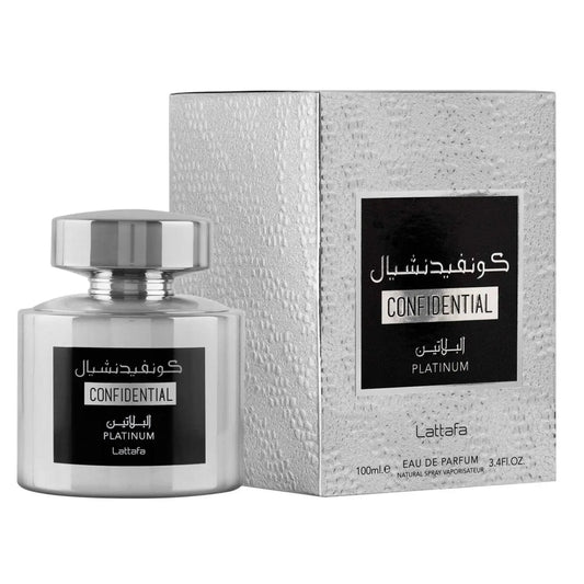 Confidential Platinum Lattafa EDP (100ml)