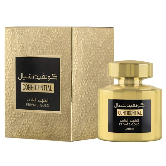 Confidential Private Gold Lattafa EDP (100ml)