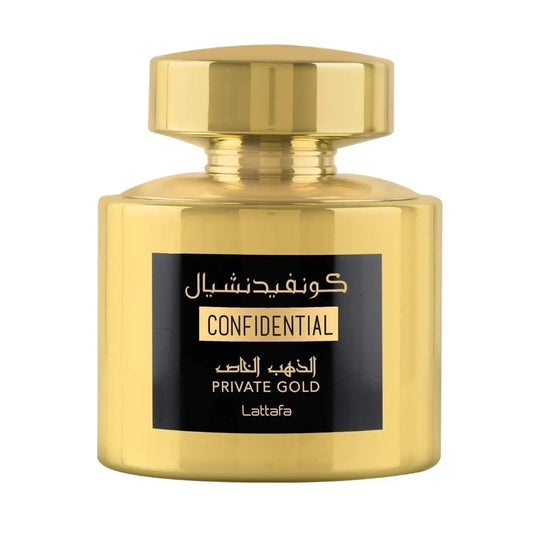 Confidential Private Gold Lattafa EDP (100ml)